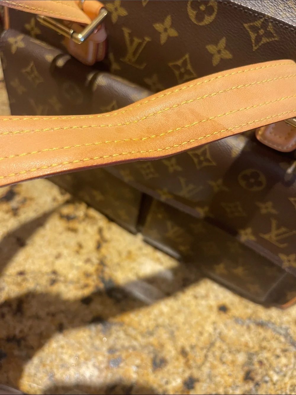 Louis Vuitton Monogram Multiple Cite Brown Tote - Picture 5 of 13